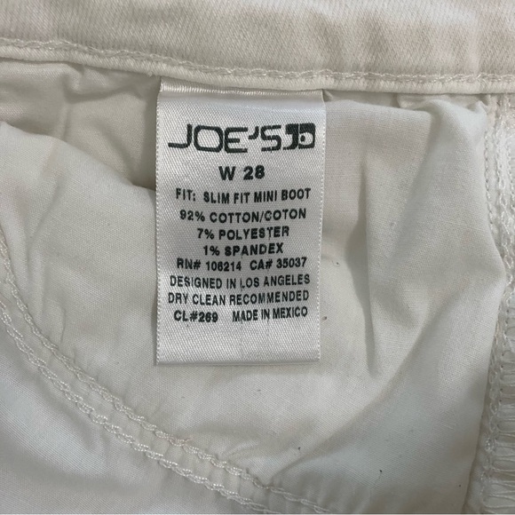 Joe's Jeans Women's White Ankle Jeans - Picture 5 of 5